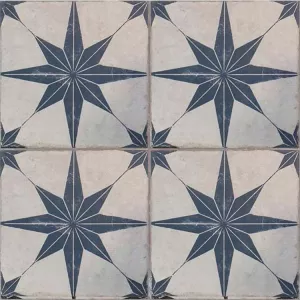 Керамогранит Etili Seramik Scintilla Saphire Blue Pre-cut синий 45x45 см