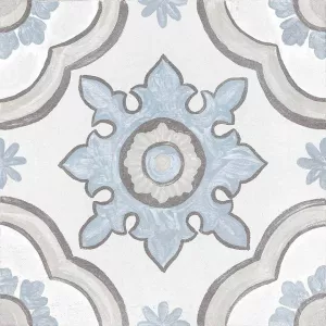 Керамогранит Cifre Adobe Basma Decor White Mate многоцветный 20x20 см