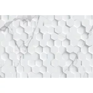 Настенная плитка Eurotile Statuario 9 SR 0205 Pixel 9 SR 0205 40х27 см