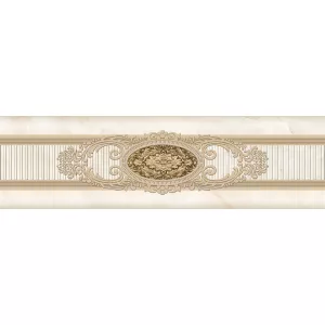 Бордюр Eurotile Ceramica Ermitage центр 553 29,5х8,5 см