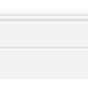 Плинтус Шахтинская плитка Керамик белый 01 20х25 см