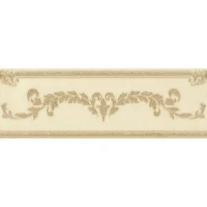 Бордюр Gracia Ceramica Visconti beige бежевый 03 8.5х25 (20шт)