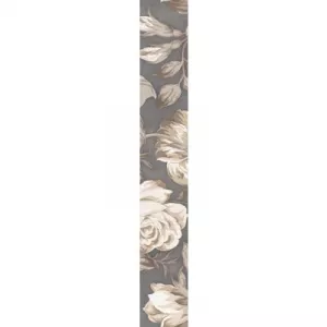 Бордюр Lasselsberger Ceramics Fiori Grigio многоцветный 9*60 см