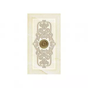 Вставка Eurotile Ceramica Marbelia 606/605 16х9 см